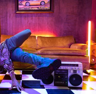 Photo by RDNE Stock project: https://www.pexels.com/photo/a-man-dancing-inside-the-house-8111340/