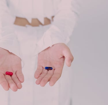 Photo by Ron Lach : https://www.pexels.com/photo/woman-holding-pills-9761339/