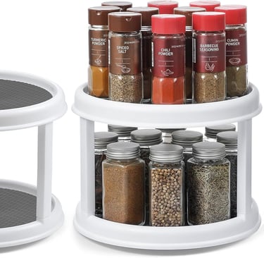 2-pack Lazy Susan Spice Organizer