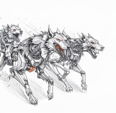 Clockwork Desolation: Rust Hounds