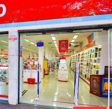 Fachada da drogaria pacheco