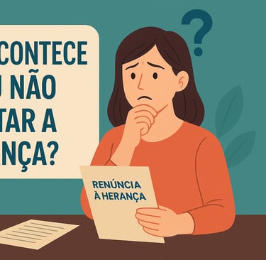 O Que Acontece se Eu Não Aceitar a Herança