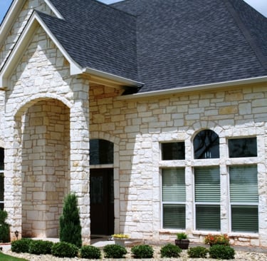 Stone Siding House