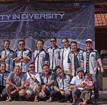 Acara gathering komunitas di pangalengan