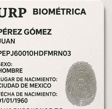 ¿Se puede obtener CURP Biométrica sin INE?