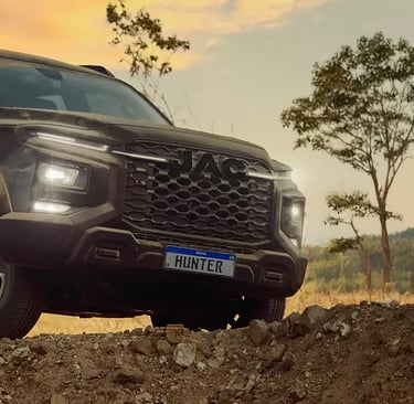 JAC Hunter cinza
