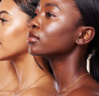 Diverse representation of colorism and identity in dating.