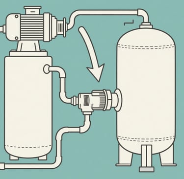 air compressor check valve flow chart