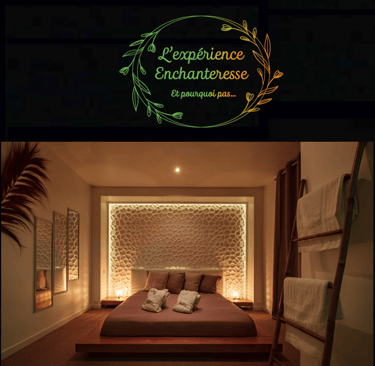 Love Room proche de la Normandie, avec spa jacuzzi privatif , sofa tantra 