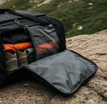 adventure spacious duffle bag for long trips