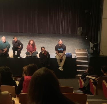bords plateaux et rencontres avec les publics