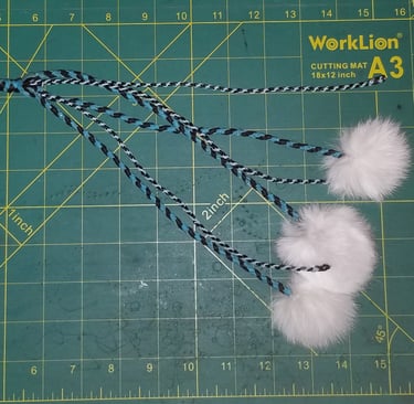 Rabbit Fur Thumper Whip