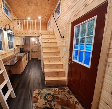 Craftsman Tiny Homes Model Nordic with Lofts