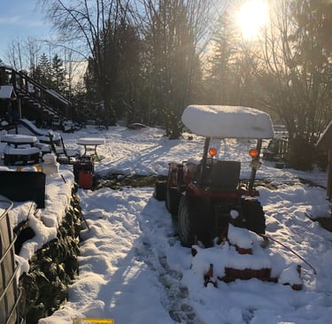 Tractor for snow Removal