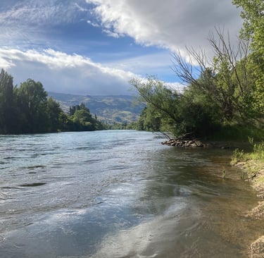 Roxburgh river, New Zealand
