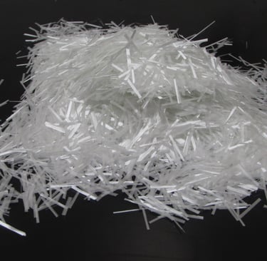 fibra de vidro para concreto