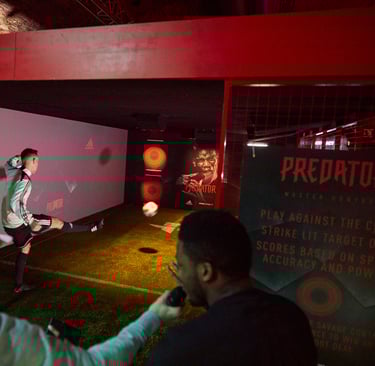 Metrix is an immersive football game