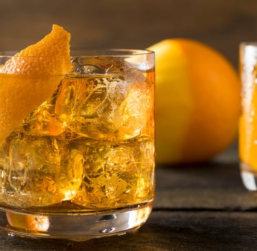 Oaxacan Old Fashioned de Lu Mezcal