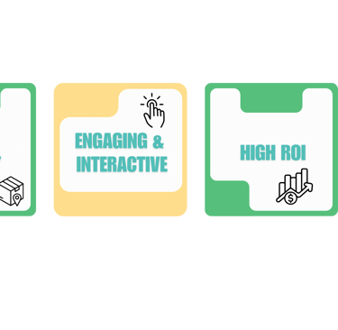 customizable, flexible, interactive, high ROI