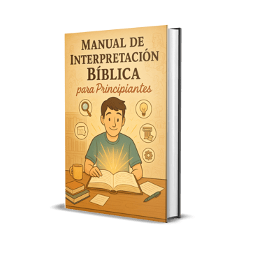 Manual de Interpretación Bíblica para Principiantes Una guía práctica y sencilla para aprender a int
