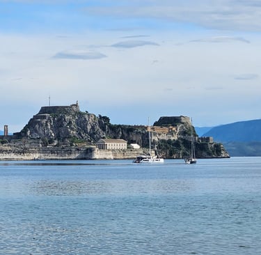 Old Fortress Kerkyra Corfu Villa Olivia Pentati