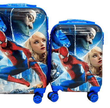 fiber trolley with printed designs on it