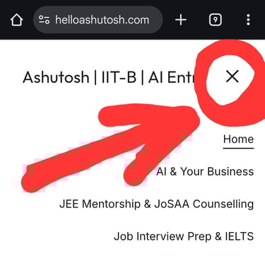 helloashutosh.com phone