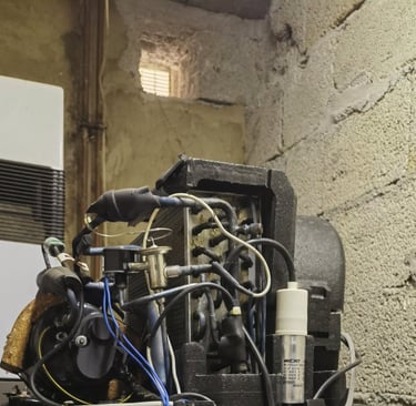 Réparation de groupe thermodynamique