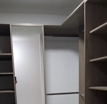Vestidor en melamina