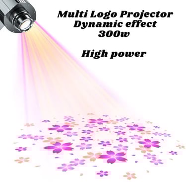 Multi Gobo Projector 4 Lens of Cycle Rotation