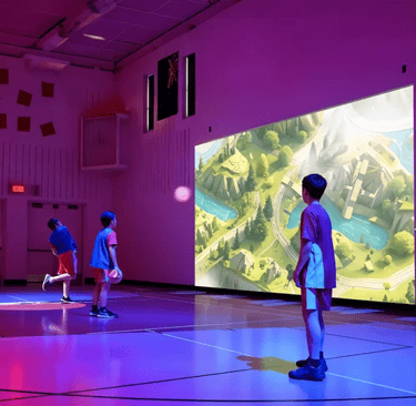 Interactive Wall Projection System