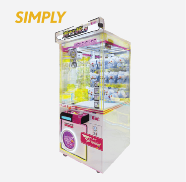 Champagne E 3 Claw Machine (Rose)