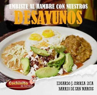 Imagen promocional de desayunos