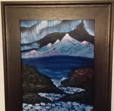 The Fairytale North (painting) Kylee Nicole Smith