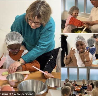 Projet Open Agrifood Atelier cuisine autour du poireau