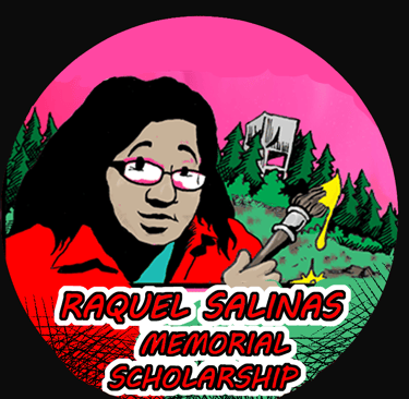 shortcut link to the Raquel Salinas Memorial Scholarship page