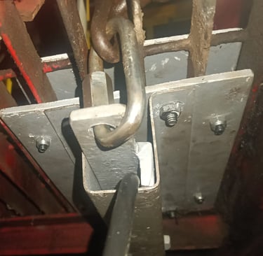 Sensor de tensión de cadena de patecabra para Workover y perforación