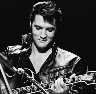 king of rock and roll, elvis presley, beautiful smile, legend of music
