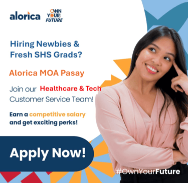 Alorica MOA Pasay BPO Call Center Jobs Hiring Opening Work From Home Non-Voice Tagalog Account Day