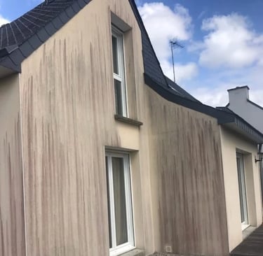 Rénovation façade Roscoff