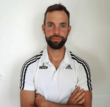 a man with a beard and a beard