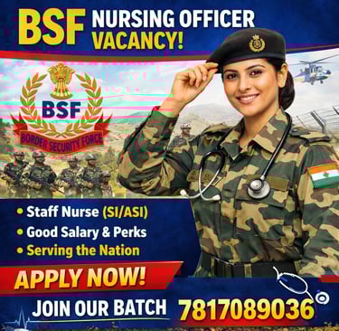 bsf nursing officer 2026