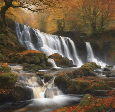 Waterfall landscape photograph Photography Workshop