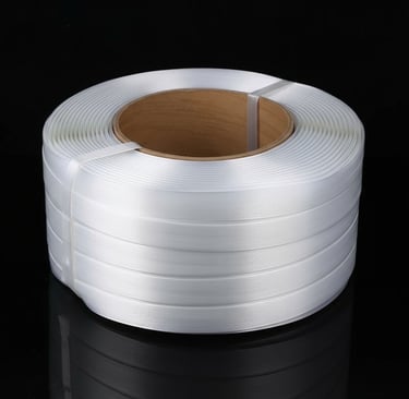 Ventora composite cord strap securing heavy industrial pallets
