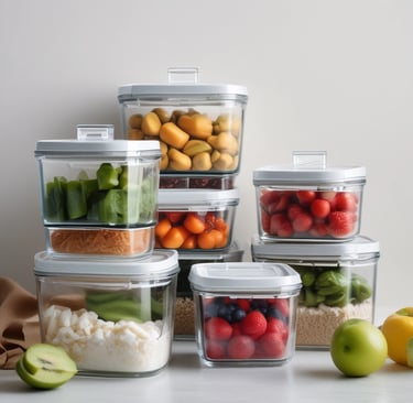 Glass Food Storage | Clean AF Kitchen non-toxic storage solution