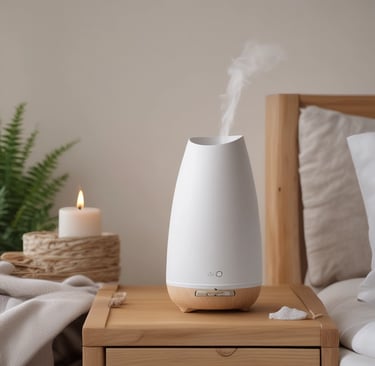 Essential Oil Diffuser | Clean AF Bedroom non-toxic aromatherapy