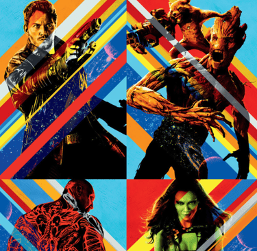 a group of people in a movie poster