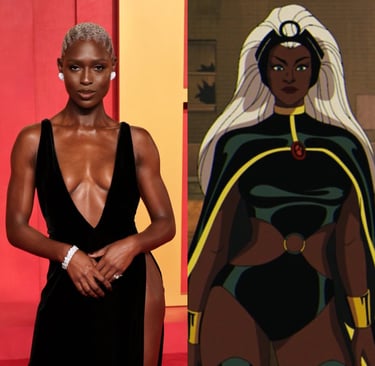 Jodie Turner- Smith storm fancast in X-men 97'