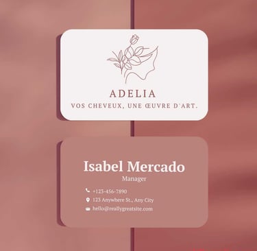 Idées de slogans pour coiffure à mettre sur sa carte de visite
