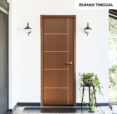 Pintu SWP lapisan HPL untuk rumah tinggal